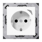 SCHUKO Steckdose JUNG HOME BT A 1521 S WW 