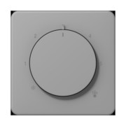 Abdeckung für Raumtemp.Regler CD 1749 BF GR 