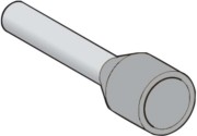 Aderendhülse 2,5mmq,Kragen gr DZ5CE025 
