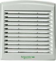 Austrittsfilter 92x92mm RAL7035 NSYCAG92LPF 