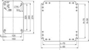 Montageplatte 750x550 NSYMM86 