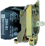 Hilfsschalterblock 1S m.LED-Mod,ws 24V ZB4BW0B11 