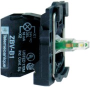 Hilfsschalterblock 1S m.LED-Mod.ws 24V ZB5AW0B11 