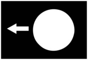 Symbolschild sw ZB2BY2910 