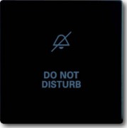 Wippe sw mt Aufdr.DO NOT DISTUP 1786/11-885 