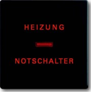 Wippe sw mt Heizung-Notschalter 1789 H-885 