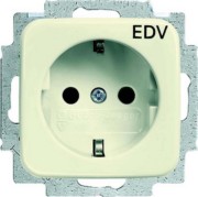 Steckdosen-Einsatz EDV erh.berühr.Schutz,ws 20 EUC/DVKS-212 