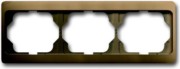 Rahmen 3-fach bronze, waager.alpha 1723 KA-21 