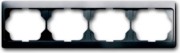 Rahmen 4-fach platin, waager.alpha 1724 KA-20 