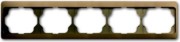 Rahmen 5-fach bronze, waager.alpha 1725 KA-21 