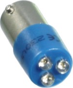Scharnberger+Hasenbein Mega-3x3mm LED 10x25mm Ba9s 230VAC rot 35402 
