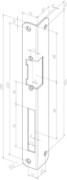 Schliessblech IW S-547 DIN rechts -------32435-05 