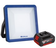 LED-Arbeitsleuchte mit BOSCH Akku, IP20 83-B1100-0006 