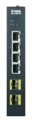 Gigabit Industrial Switch 4-port2x100/1000MSFP DIS-100G-6S 