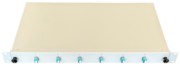 Spleissbox ausziehbar 19" 6xLCd OM3 AQUA 442405-06SA 