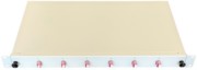 Spleissbox ausziehbar 19" 6x LCd OM4 PINK 443305-06SA 