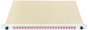 Spleissbox ausziehbar 19" 24x LCd OM4 PINK 443305-4K-24SA 