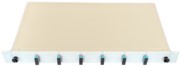 Spleissbox ausziehbar 19" 6xSCd OM3 AQUA 443705AQ-06SA 