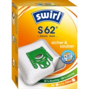 Swirl Staubbeutel für Siemens/Boch S 62 EcoPor VE4 
