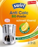 Swirl Bio-Entkalker Doppelbtl 2x20g AntiCalcBioPulverVE2 