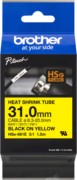 Schrumpfschlauchkassette ge/sw, 31,00mm, 1,5m HSe-661E 