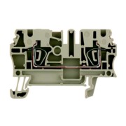 Durchgangsklemme beige ZDU 2.5 