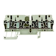 Durchgangsklemme 2,5qmm beige ZDU 2.5/4AN 