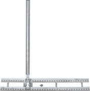 Aufdachhalter 100cm f.versch.Flachdächer ADS 50100 