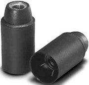 Fassung E14 sw,glatt,M10x1 102189 