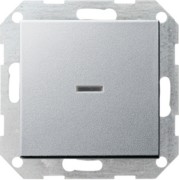 Tast-Kontrollschalter alu System55 013626 