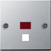 Zentralplatte Zugtast. alu System55 063826 