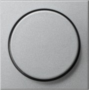 Dimmer-Abdeckung alu System55 065026 