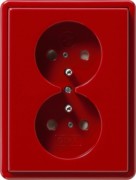 Doppelsteckdose CEBEC rt S-Color 079543 