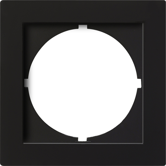 Zwischenplatte (rund) sw S-Color 028147 