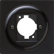 Zentralplatte XLR sw S-Color 026547 