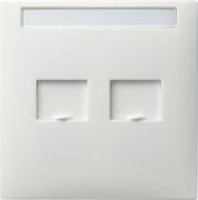 Abdeckung ModJack 2f. rws S-Color 066340 