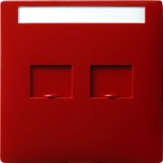 Abdeckung ModJack 2f. rt S-Color 066343 