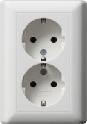 Schuko-Doppelst.dose rws System55 078804 