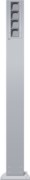 Energiesäule alu 4xLeereinheit,1400mm 135426 