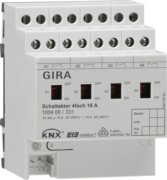 Schaltaktor 4fach 16A REG 100400 