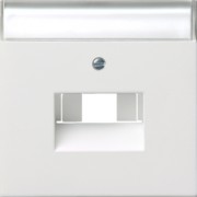 Zentralplatte UAE/IAE/ISDN rws/gl m.Schriftfeld 0284112 