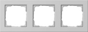Abdeckrahmen 3-fach E2 Grau 021337 