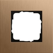 Abdeckrahmen 1-fach E2 Esprit Bronze 021138 