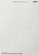 Beschriftungsbogen f.Tastsensor 2plus 108900 