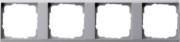 Tragplatte 4-fach klar alu 1464726 