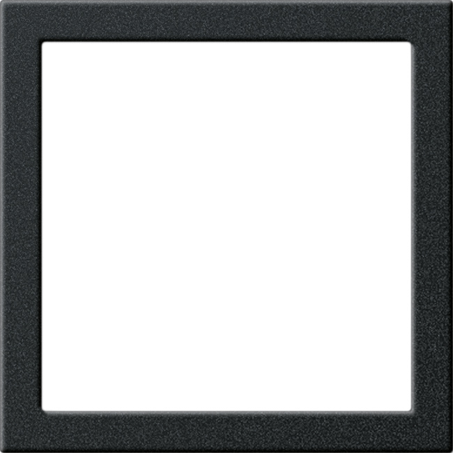 Montagerahmen 45x45 sw matt 264810 