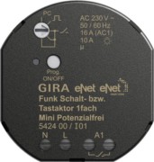 Funk Schalt-/Tastaktor Mini 1f pot.frei 542400 