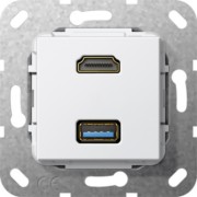 UP Tragring HDMI und USB A rws Gender Changer 567803 