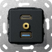 UP Tragring HDMI und USB A swma Klinke 568010 