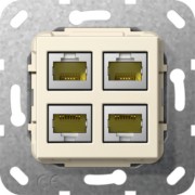Modular Jack RJ45 Cat6A cws 4fach 569801 